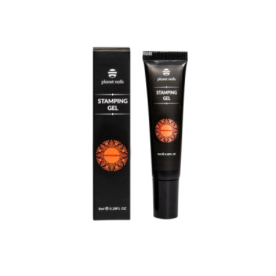 Гель-краска Planet Nails Stamping Gel коралловая, 8 мл. 11583