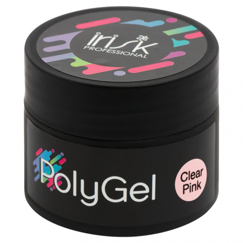 IRISK Полигель PolyGel 20 гр. в банке Clear Pink М130-04 (03)