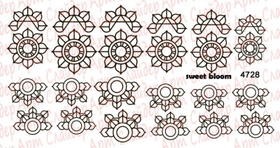 Слайдер-трафарет Sweet Bloom 4728