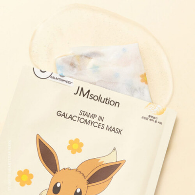 JMsolution Маска тканевая омолаживающая с галактомисисом Stamp in galactomyces mask pokemon 30 мл.