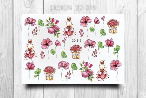 3D Объемный слайдер-дизайн 3D319