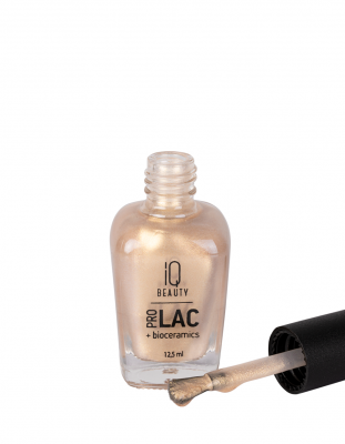 IQ Beauty Лак для ногтей с биокерамикой Nail Polish PROLAC+bioceramics 081 Golden Haze 12,5 мл. IQ Beauty Лак для ногтей с биокерамикой Nail Polish PROLAC+bioceramics 081 Golden Haze 12,5 мл.