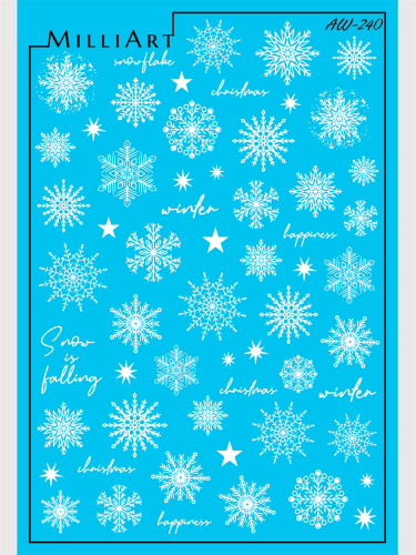 Слайдер-дизайн MilliArt Nails AW-240