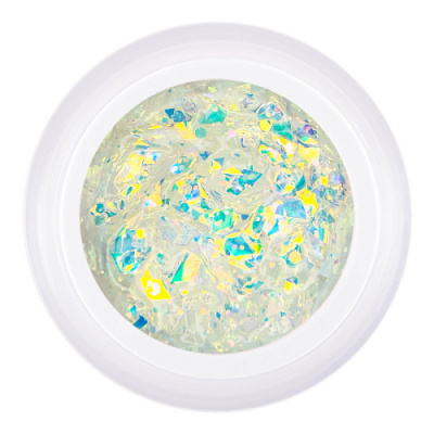 Patrisa Nail Гель для дизайна с глиттером GALAXY GEL Sunset 5 гр. AE107