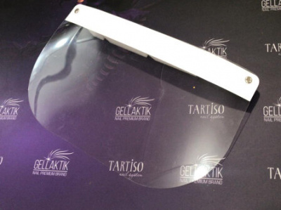 Экран защитный для лица на резинке EZNR