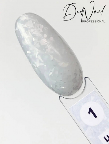 DidNail Professional Камуфлирующая база с блестками Pretty Base 1 10 мл.