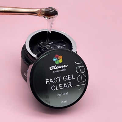 Bloom Гель FAST прозрачный 15 мл. Bloom Гель FAST прозрачный 15 мл.