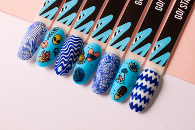 Go Stamp Пластина для стемпинга 026 Trip