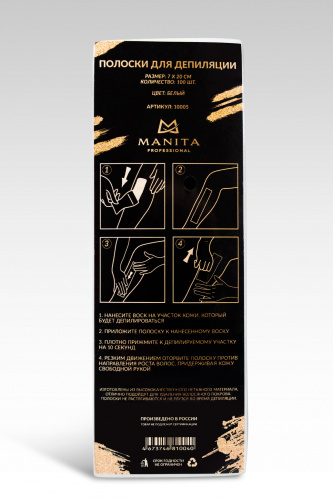 MANITA Professional Полоски для депиляции 100 шт./уп.