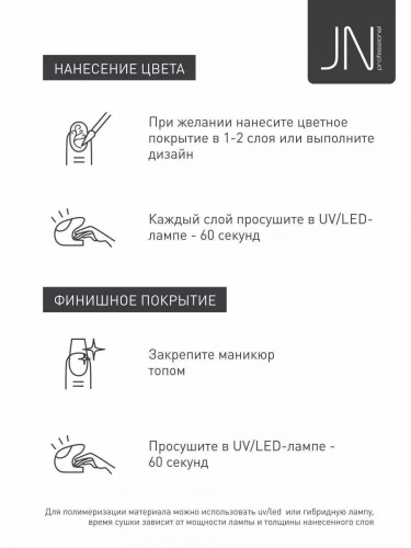 JN Гель со стекловолокном Fiber Gel 15 г. №17 109380