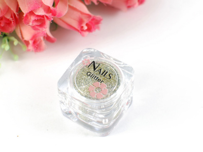 Глиттер Nails квадр.банка Y1BV047