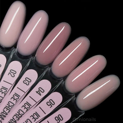 MIO Nails Гель для моделирования ногтей Ice Cream Gel Pudra 02 13 г.