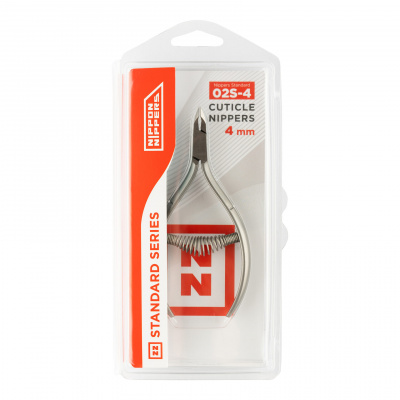 Nippon Nippers Кусачки для кутикулы Standard NS-02S-4 (4 мм.)