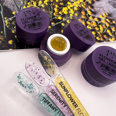 Patrisa Nail Гель для дизайна с цветами FLOWER GEL Serenity 5 г. Patrisa Nail Гель для дизайна с цветами FLOWER GEL Serenity 5 г.