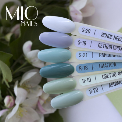 MIO Nails Гель-лак Основная палитра S-19 Летняя прохлада 8 мл.