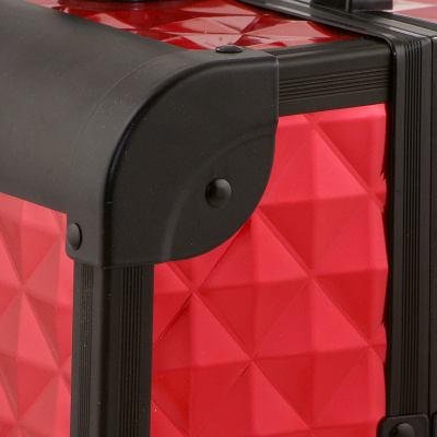 TARTISO Бьюти-кейс КУБ КРАСНЫЙ с зеркалом 18,5x18,5x20,5 см. TARTISO Бьюти-кейс КУБ КРАСНЫЙ с зеркалом 18,5x18,5x20,5 см.