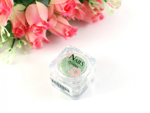 Глиттер Nails квадр.банка Y1BV025