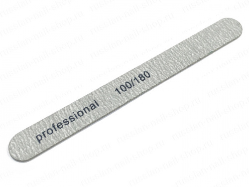 TARTISO Пилка (дерево) 100/180 прямая серая 17,5 см. PDD100-180 50 шт./уп.