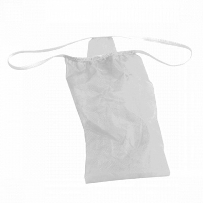 Трусы женские бикини Спанбонд поштучно размер 44-48 белые 25 шт./уп. 01-601