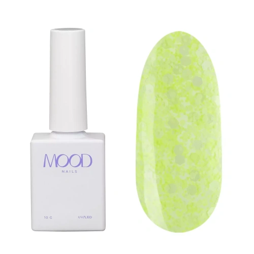 MoodNail Гель-лак Holi Festival Yellow 10 г.