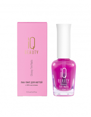 IQ Beauty Лак-тинт с AHA-кислотами Glossy Tint Nails 02 Magenta Ice 12,5 мл. IQ Beauty Лак-тинт с AHA-кислотами Glossy Tint Nails 02 Magenta Ice 12,5 мл.