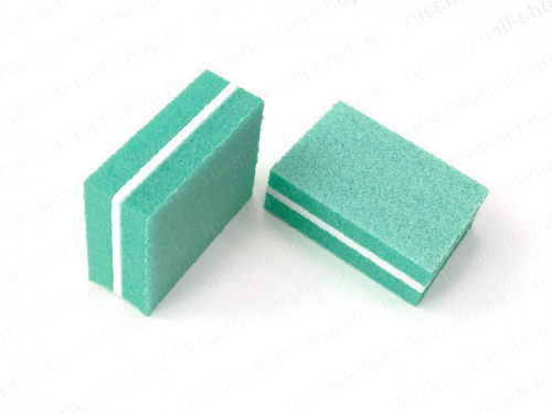 Баф мини-шлифовка для ногтей бирюзовая BAFL-60TU