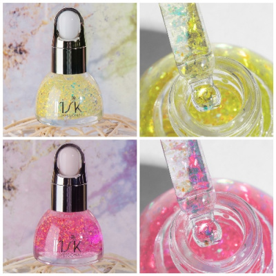 IRISK Масло для кутикулы с эффектами Snow globe purple 15 мл. С251-30 (005)