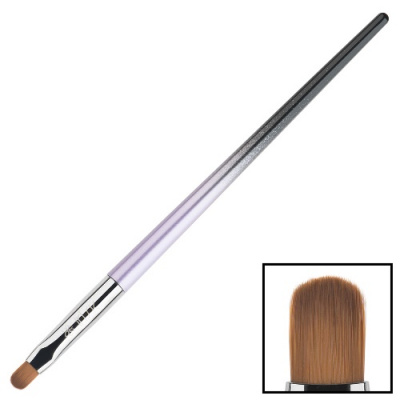 IRISK Кисть для нанесения базы, гель-лака и геля укороченная К500-02 IRISK Кисть для нанесения базы, гель-лака и геля укороченная К500-02