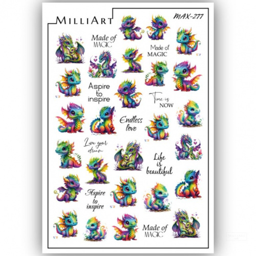 Слайдер-дизайн MILLIART NAILS MAX-277