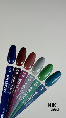 NIK nails гель-лак Mantra 06 8 г. NIK nails гель-лак Mantra 06 8 г.
