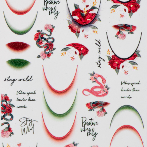 IRISK Слайдер Френч-градиент с дизайном 001 W3725