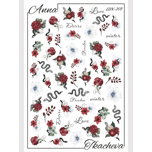 2D Слайдер-дизайн by Anna Tkacheva LUX-207