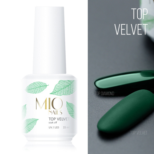 MIO Nails Топ Velvet 15 мл.