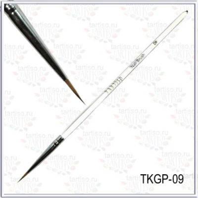 TARTISO кисть для дизайна 0 прозрачная ручка TKGP-09