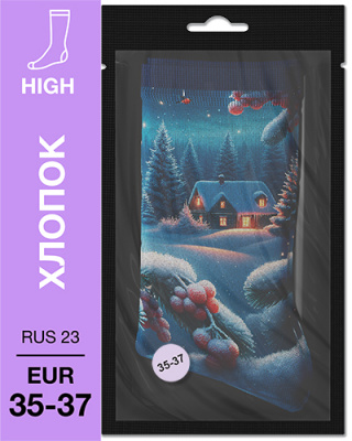 MILV Носки Хлопок 107 High N-07 RUS 23/EUR 35-37