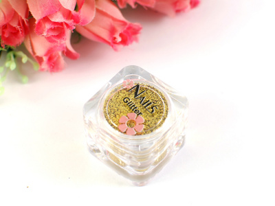 Глиттер Nails квадр.банка Y1BV051