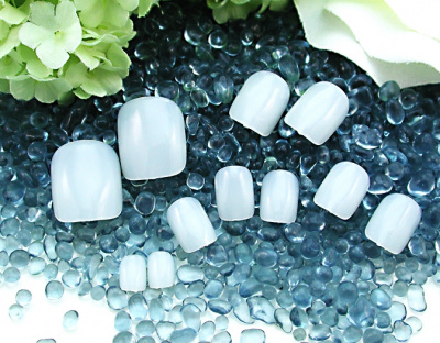 Типсы для ног Justnail натуральные (Y1NG8) 100 шт./кор.