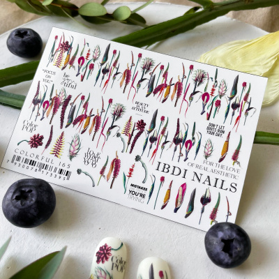 IBDI NAILS Слайдер дизайн COLORFUL 165