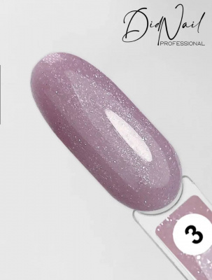 DidNail Professional Камуфлирующая база с шиммером Twinkle Base 3 10 мл. DidNail Professional Камуфлирующая база с шиммером Twinkle Base 3 10 мл.