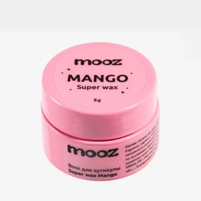 MOOZ Воск для кутикулы Super wax Mango 5 г.