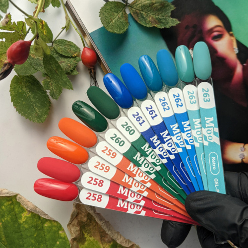 MOOZ Гель-лак №261 Retro 9 мл.