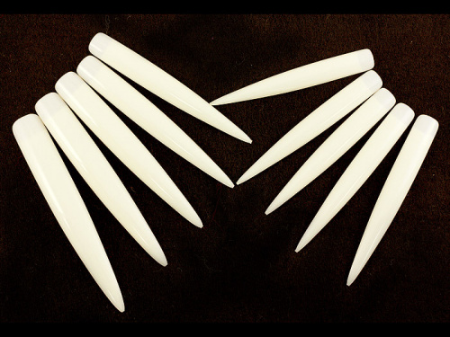 Типсы Justnail Клиновидные натуральные (Y1NJ22) 10 шт./пакет