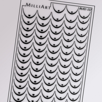 Слайдер-дизайн MILLIART NAILS MAX-332