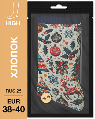 MILV Носки Хлопок 107 High N-03 RUS 25/EUR 38-40