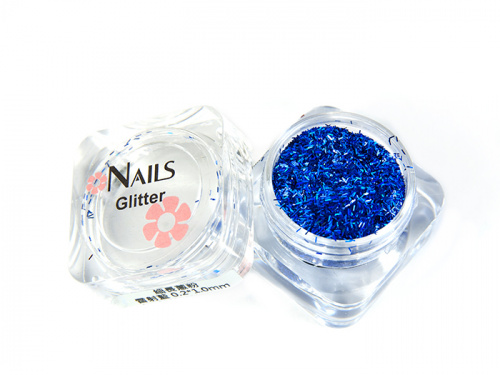 Глиттер Nails квадр.банка Y1BV081