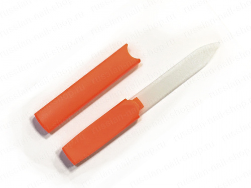 Пилка для ногтей стеклянная Velganza с колпачком Пилка для ногтей стеклянная Velganza с колпачком