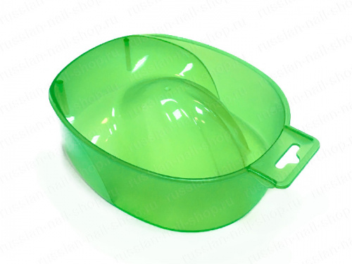 Ванночка для маникюра JessNail (прозрачно-зеленая)