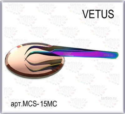 Пинцет MCS-15 MULTI COLOR для наращивания ресниц и пучков MCS-15MC Пинцет MCS-15 MULTI COLOR для наращивания ресниц и пучков MCS-15MC