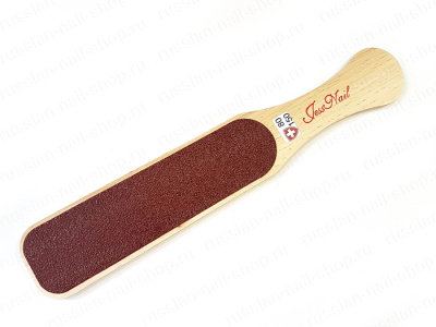 Терка для педикюра JessNail 80/150 деревянная блистер 2743eco 91959