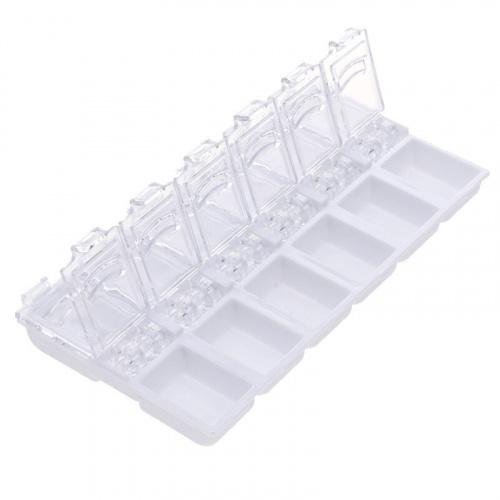 Контейнер для дизайна 12 секций Белый